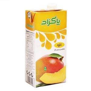 آبمیوه پاکتی انبه 200میل پاکزاد